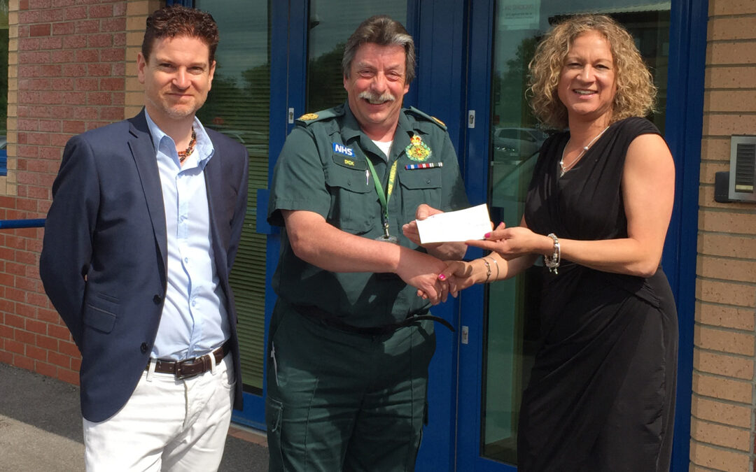 Kelly Donates £500 Win to SCAS