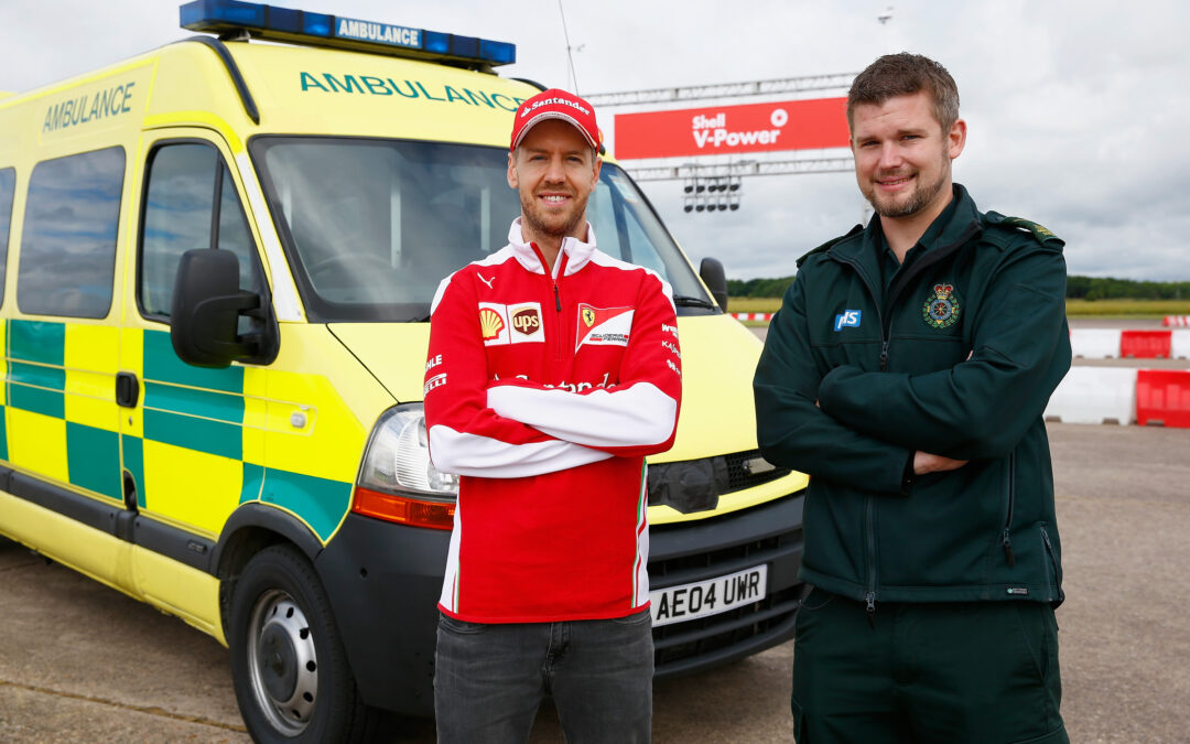 SCAS Paramedic, Alex, swaps CPR for RPM