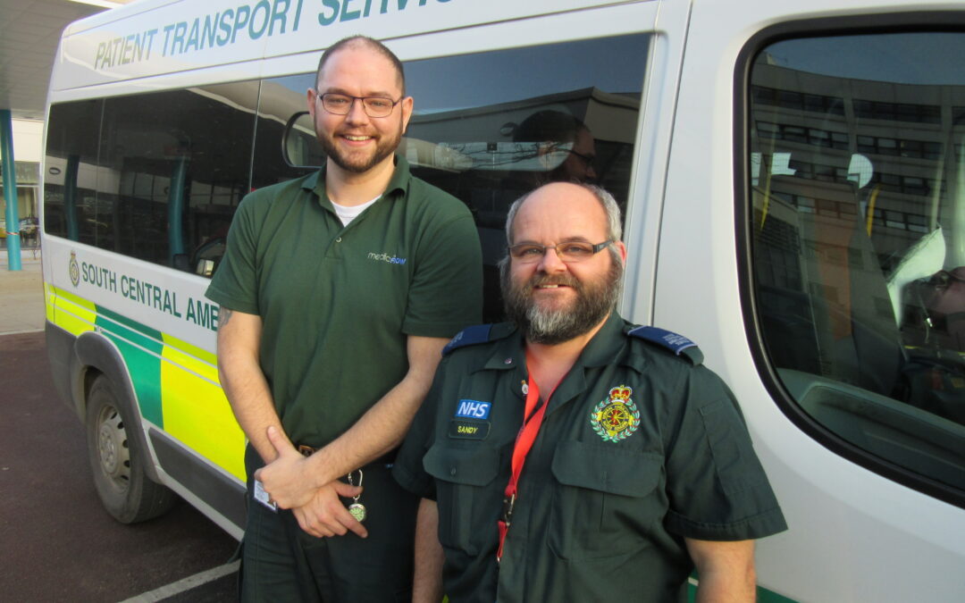 A day on the road with the Non-Emergency Patient Transport Service in Oxfordshire