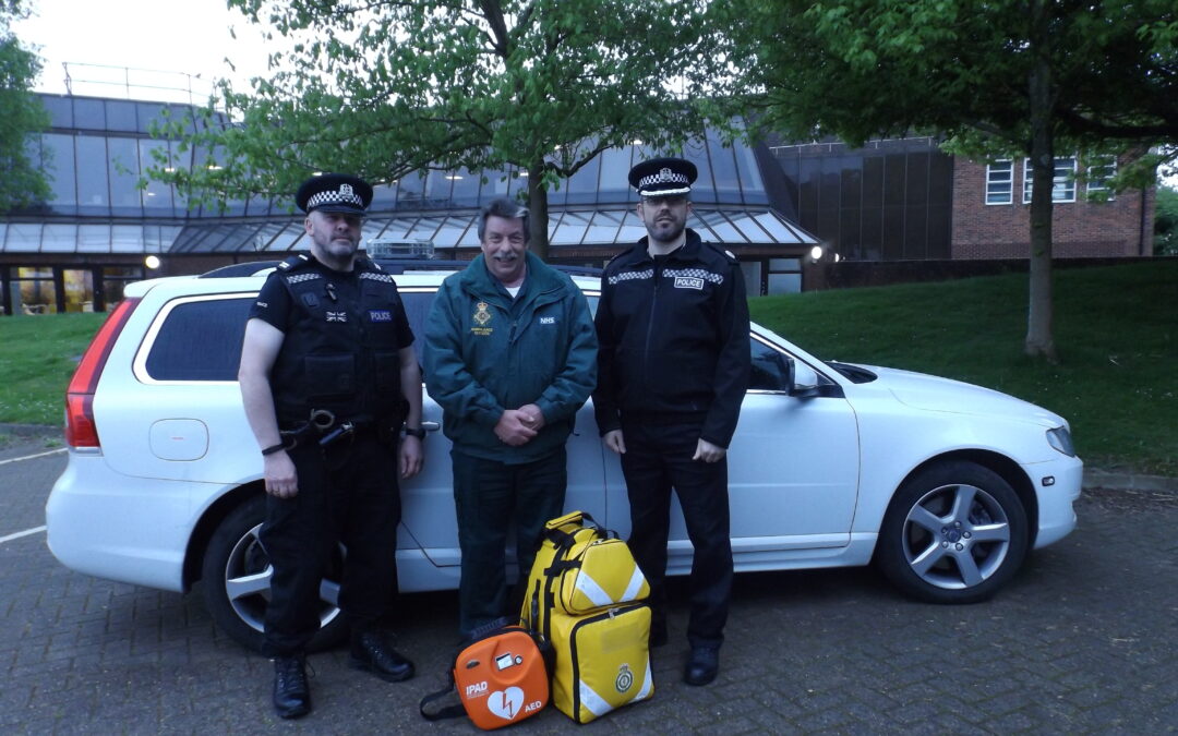 SCAS and Hampshire Constabulary launch a special lifesaving initiative