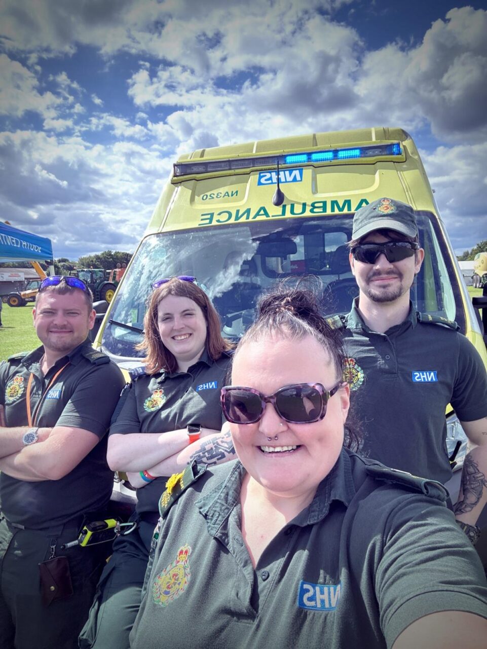 SCAS staff at Berkshire County Fayre
