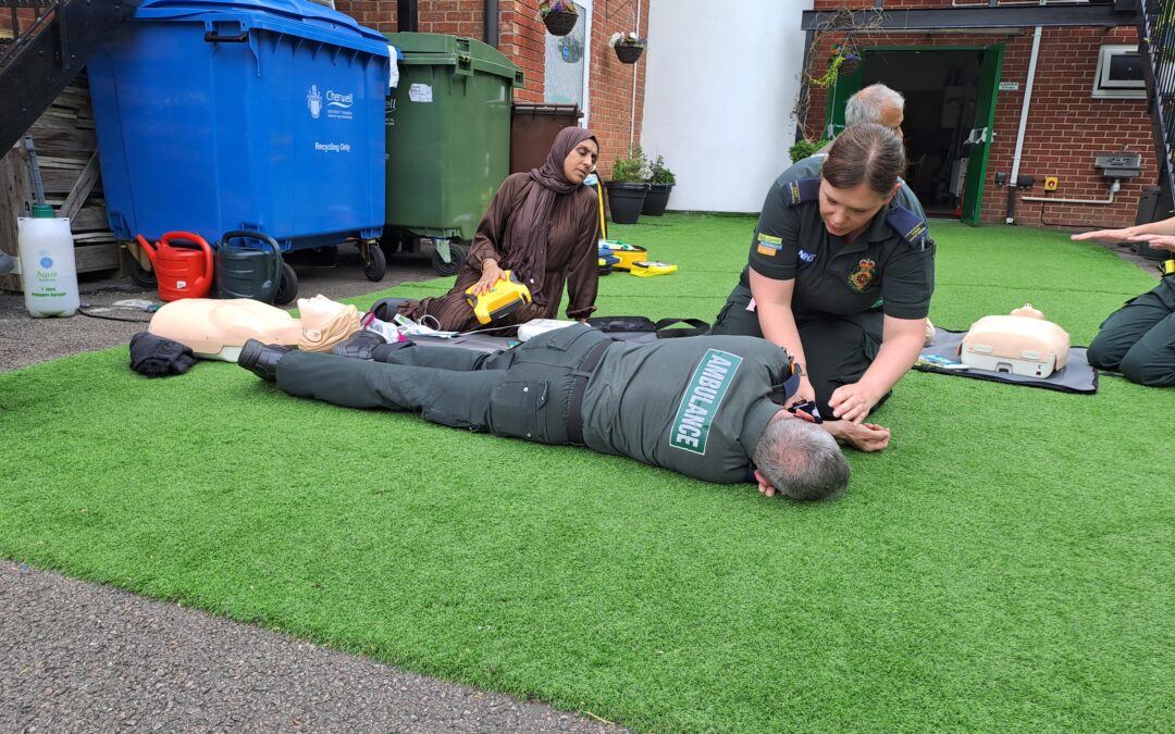 SCAS attends mosque in Banbury