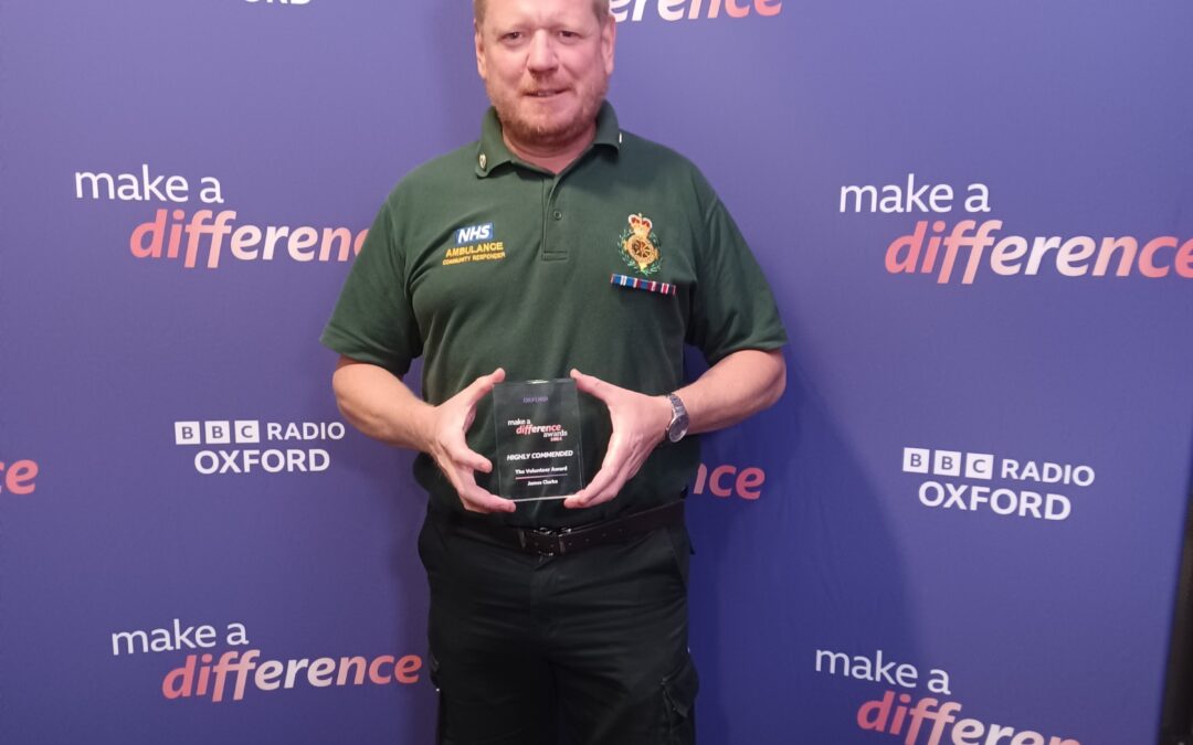 SCAS volunteer highly commended at Make a Difference Awards