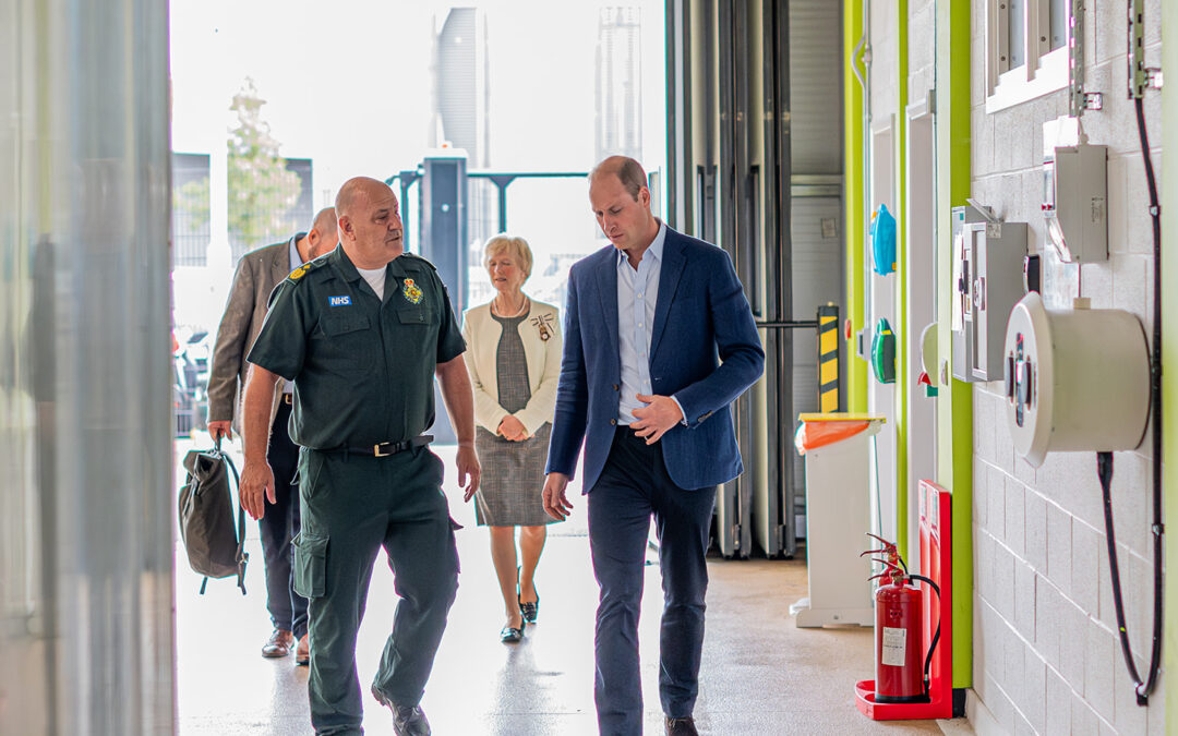 SCAS welcomes new Royal Patron of the College of Paramedics