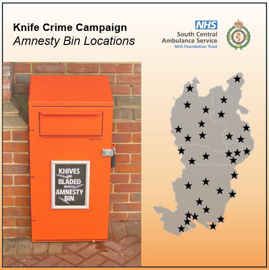 Knife Crime Campaign: Knife Surrender Bins